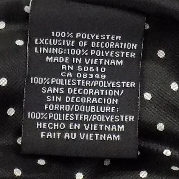 Nipon Boutique "Garden Oasis" 2-Piece Business Suit Black Size 8 NWT - Picture 10 of 16